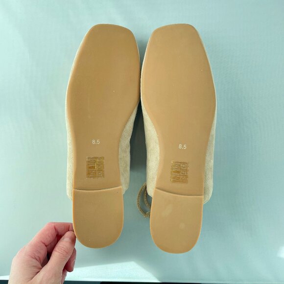 Jeffrey Campbell Tan Lace-Up Flats - Picture 7 of 7